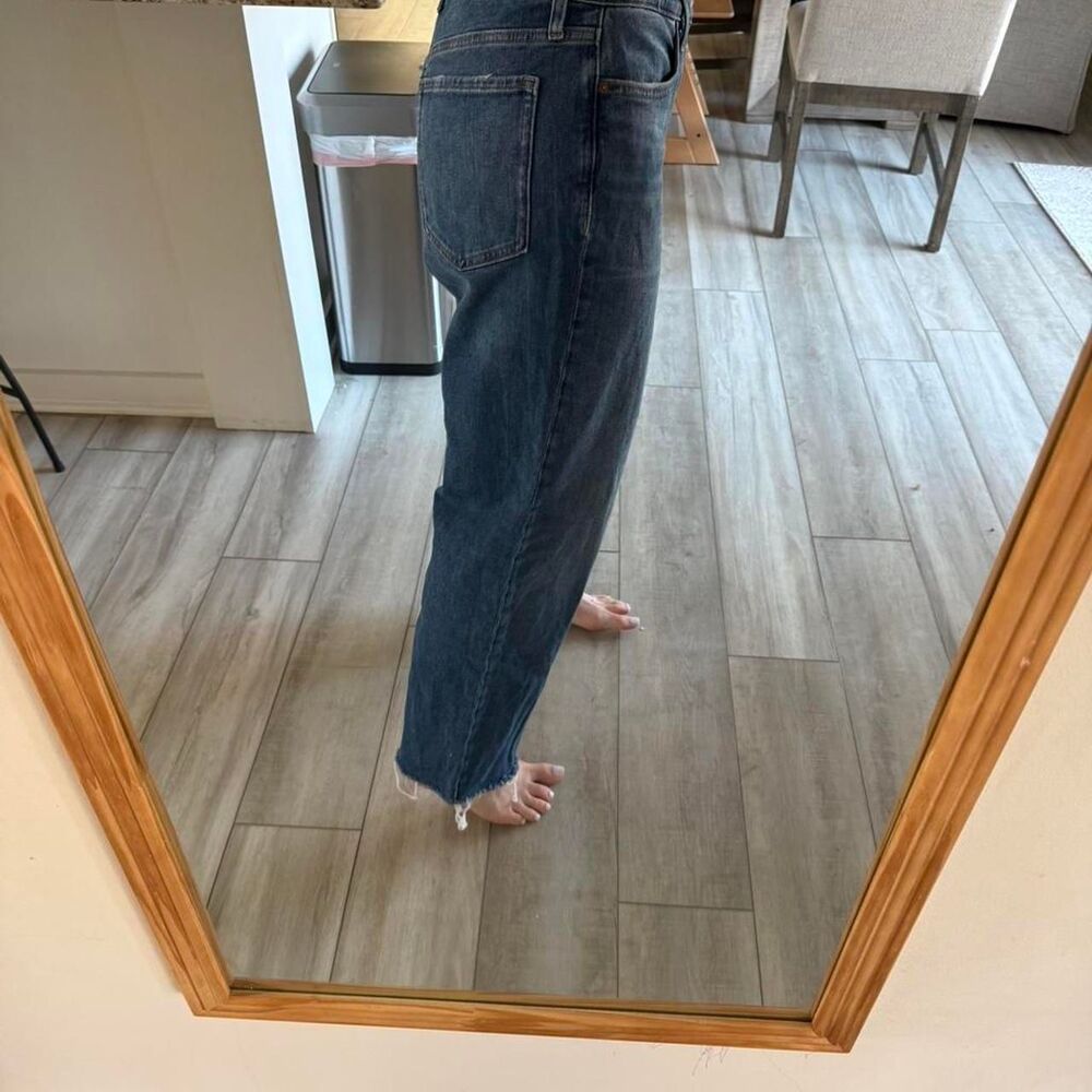 Old-navy Women's Blue and Black Jeans - Picture 3 of 4